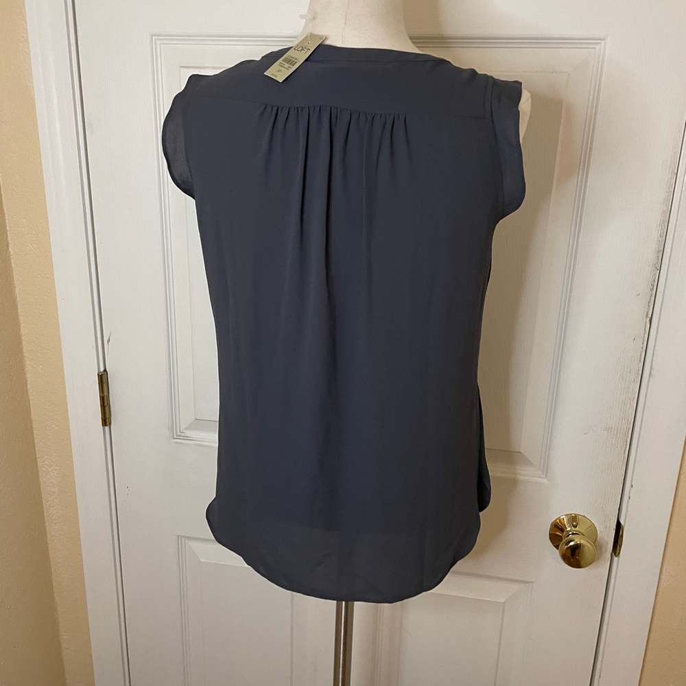 LOFT Ruffle Sleeve Blouse - Picture 3 of 4